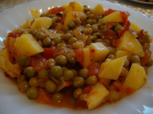 Bezelyeli Patates Tarifi ve Malzemeleri